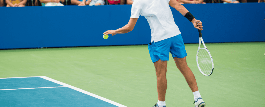 US Open tennis player